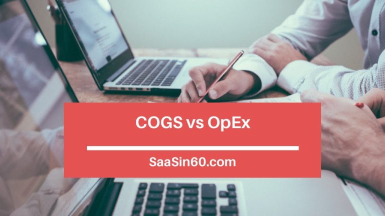 COGS vs Operating Expenses